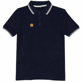Soft Lycra Collar Navy Polo Shirt | Stylish & Comfortable